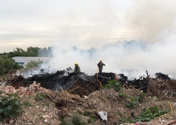Incendio en el Bajo de San Isidro
