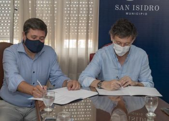 Convenio para concretar mejoras en el Barrio Santa Ana