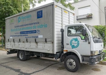 Programa de reciclado de vidrio a domicilio