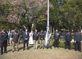 Homenaje a los caídos en Malvinas