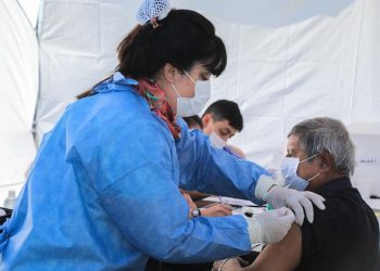 Operativo de inmunización antigripal