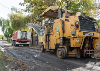 Renuevan pavimento en Boulogne