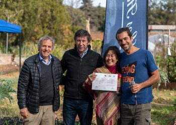 Egresados del programa Huertas Ecológicas