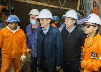 Posse y Katopodis supervisaron obras