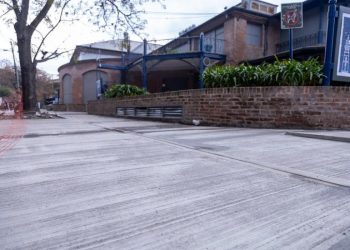 Renovación de veredas y construcción de sendas peatonales