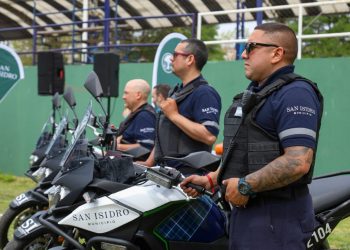 San Isidro sumó más de 80 agentes para reforzar la seguridad