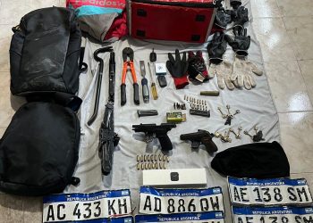 Cayó una banda que robaba casas lujosas en zona norte