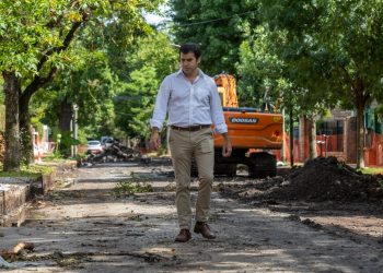 Más de 20 obras en calles y veredas de San Isidro