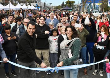 Ramón Lanús inauguró el nuevo Corredor Rolón