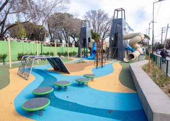 Villa Adelina: finalizó la primera etapa de renovación de la Plaza General Manuel Belgrano