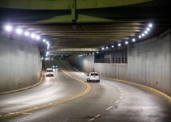 Nueva iluminación en los túneles vehiculares