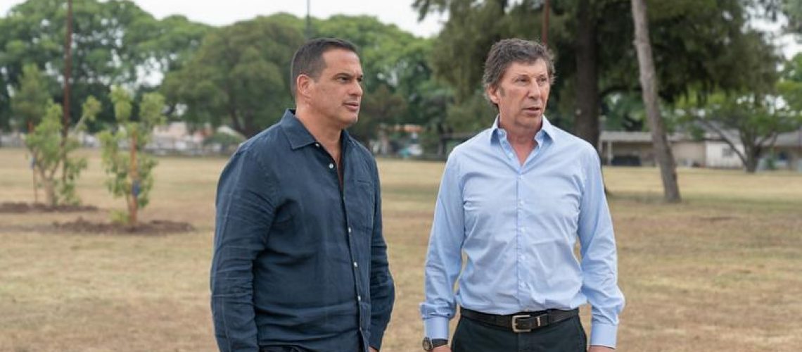 Mejoras en el parque público de Villa Adelina