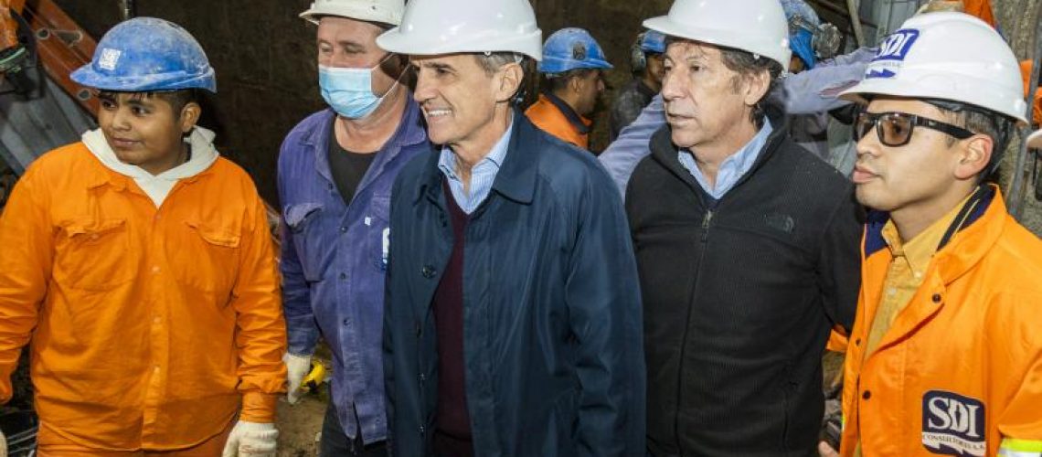 Posse y Katopodis supervisaron obras